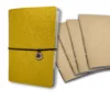 Planner Modular Journal Charme Ouro - Kit Achala Tipo Midori