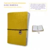 Planner Modular Journal Charme Ouro - Kit Achala Tipo Midori