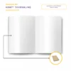 Planner Modular Journal Charme Ouro - Kit Achala Tipo Midori