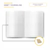 Planner Modular Journal Charme Ouro - Kit Achala Tipo Midori
