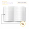 Planner Modular Journal Charme Ouro - Kit Achala Tipo Midori