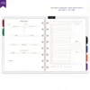 Planner Diário Não Datado Permanente Journey Horizonte Sereno - Planners Achala