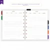Planner Diário Não Datado Permanente Journey Horizonte Sereno - Planners Achala