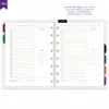 Planner Diário Não Datado Permanente Journey Horizonte Sereno - Planners Achala