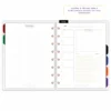 Planner Modular Anual Não Datado Permanente Encanto Botânico – Paper 90g