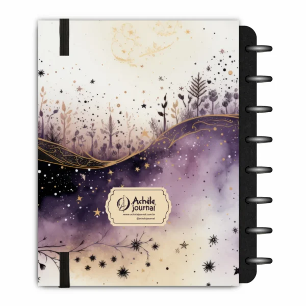 Planner Literário Modular Jardim das Estrelas - Planners Achala Papelaria