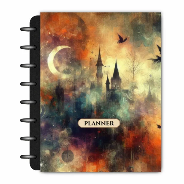 Planner Literário Modular Mistérios da Noite - Planners Achala Papelaria