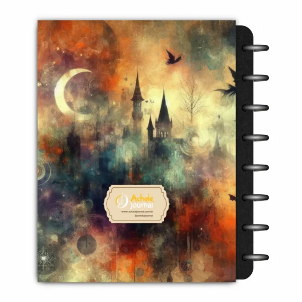 Planner Literário Modular Mistérios da Noite - Planners Achala Papelaria