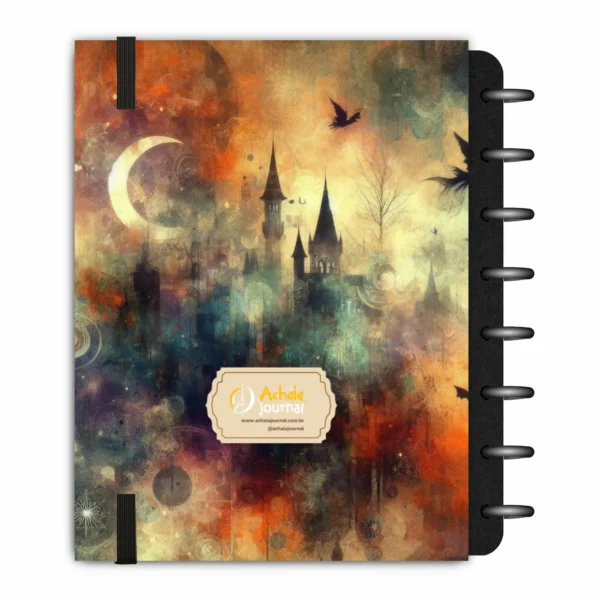 Capa Planner Modular Misterios da Noite - Achala papelaria e planners