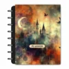 Capa Planner Modular Misterios da Noite - Achala papelaria e planners
