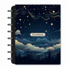 Capa Planner Modular Noite Celestial - Achala papelaria e planners