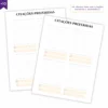 Refil Planner Modular Literário Libris 8 furos 90g - Planners Achala