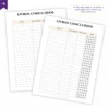 Refil Planner Modular Literário Libris 8 furos 90g - Planners Achala