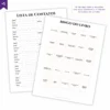 Refil Planner Modular Literário Libris 8 furos 90g - Planners Achala