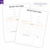 Refil Planner Modular Literário Libris 8 furos 90g - Planners Achala