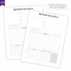 Refil Planner Modular Literário Libris 8 furos 90g - Planners Achala