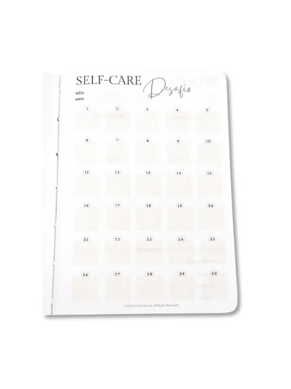 Planner Achala SelfHarmony - Insert Selfcare Challenge