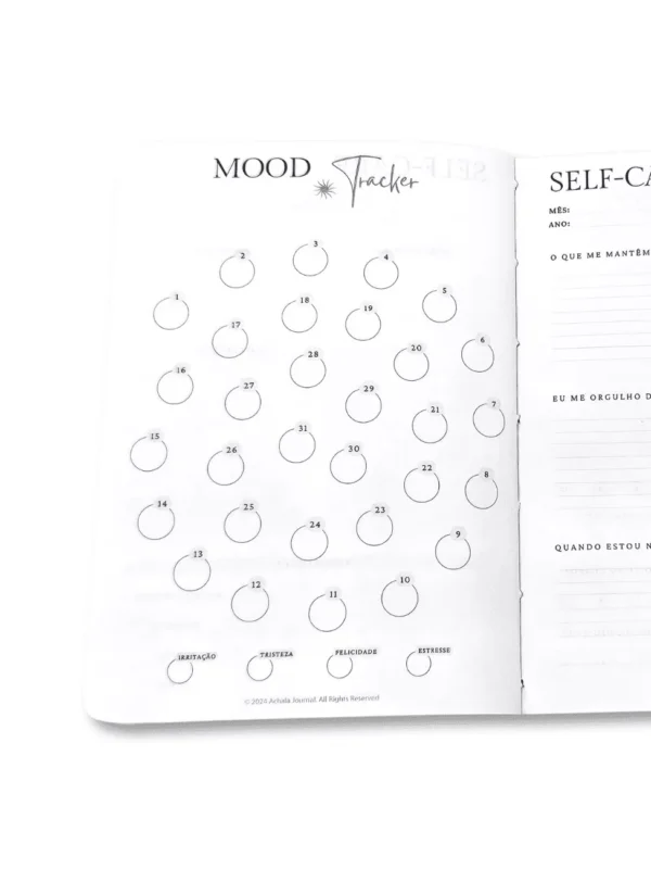 Planner Achala SelfHarmony - Insert Selfcare Challenge