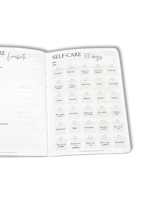 Planner Achala SelfHarmony - Insert Selfcare Challenge