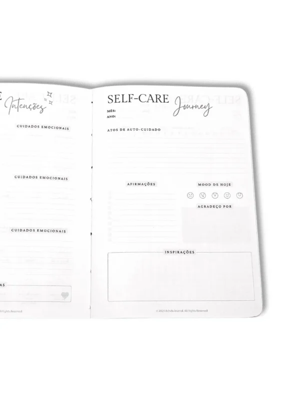 Planner Achala SelfHarmony - Insert Selfcare Challenge