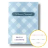 Planner Semanal Iconic Journey Azul Datado 2025