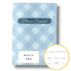 Planner Semanal Iconic Journey Azul Datado 2025