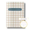 Planner Semanal Iconic Journey Caramelo - Nao Datado Permanente