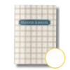 Planner Semanal Iconic Journey Caramelo - Nao Datado Permanente