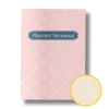 Planner Semanal Iconic Journey Rosé - Nao Datado Permanente