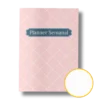 Planner Semanal Iconic Journey Rosé - Nao Datado Permanente