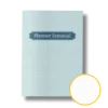 Planner Semanal Iconic Journey Turquesa - Nao Datado Permanente