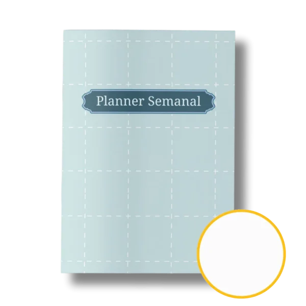 Planner Semanal Iconic Journey Turquesa - Nao Datado Permanente