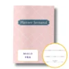 Planner Semanal Iconic Journey Rosé - Nao Datado Permanente