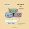 Washi Tape Fantasia Kawaii Pet - Kit com 3