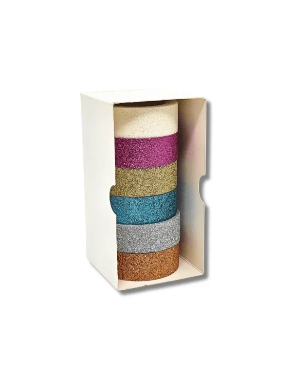 Washi Tape Crepúsculo Cintilante - Kit com 6