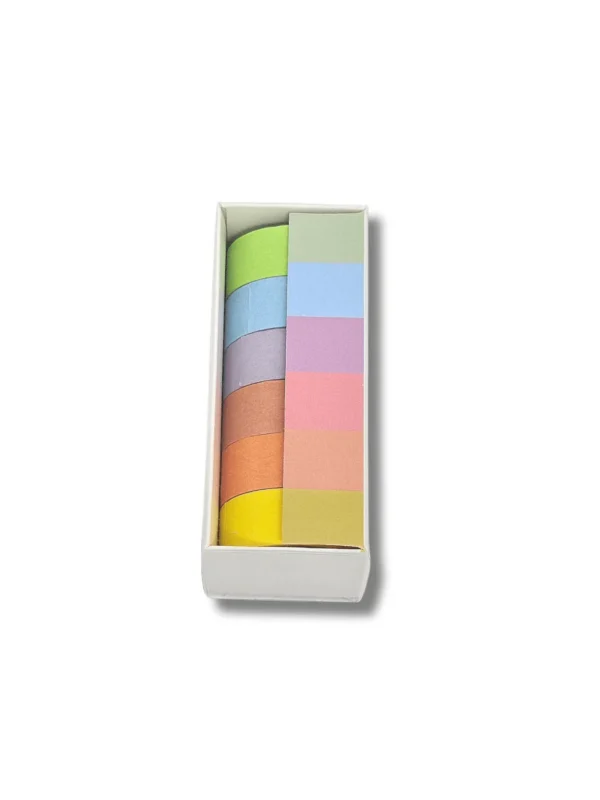 Washi Tape Harmonia Cromática - Kit 6 cores