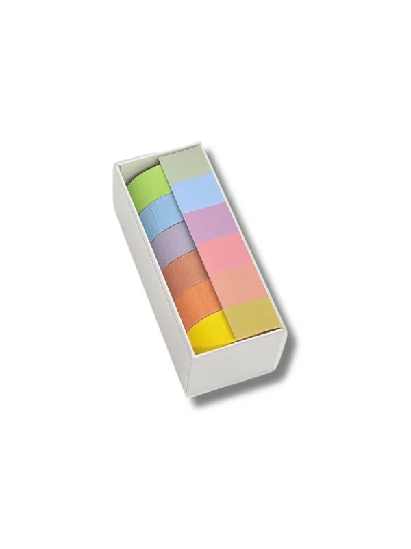 Washi Tape Harmonia Cromática - Kit 6 cores