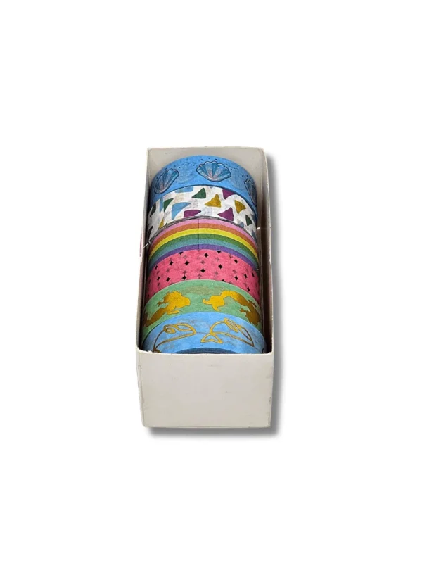 Washi Tape Tesouros do Oceano - Kit com 6