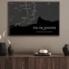 Quadro Horizontes de Rio de Janeiro - Personalizado A4 Horizontal