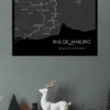 Quadro Horizontes de Rio de Janeiro - Personalizado A4 Horizontal