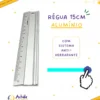 Régua Alumínio Antiderrapante 15 cm