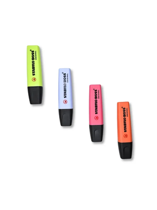 Stabilo Boss Pastel 4 Cores