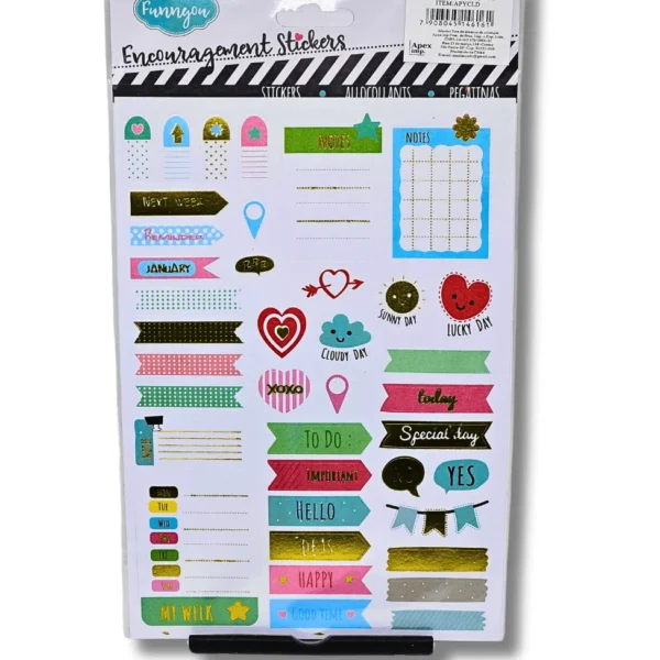 Stickers Notas da Coragem
