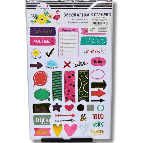 Stickers Notas de Inspiração