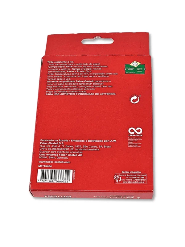 Textliner Faber Castell 4 cores - Marcadores de Texto