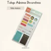 Tokyo Notas Adesivas Bullet Journal