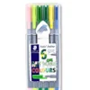 Triplus Fineliner Staedtler My Botanical Colours 0.3mm 6 cores