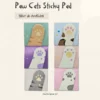 Paw Cats Sticky Pad