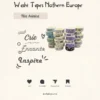Washi Tape Northern Europe - Kit 24 peças