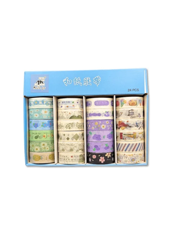 Washi Tape Northern Europe - Kit 24 peças